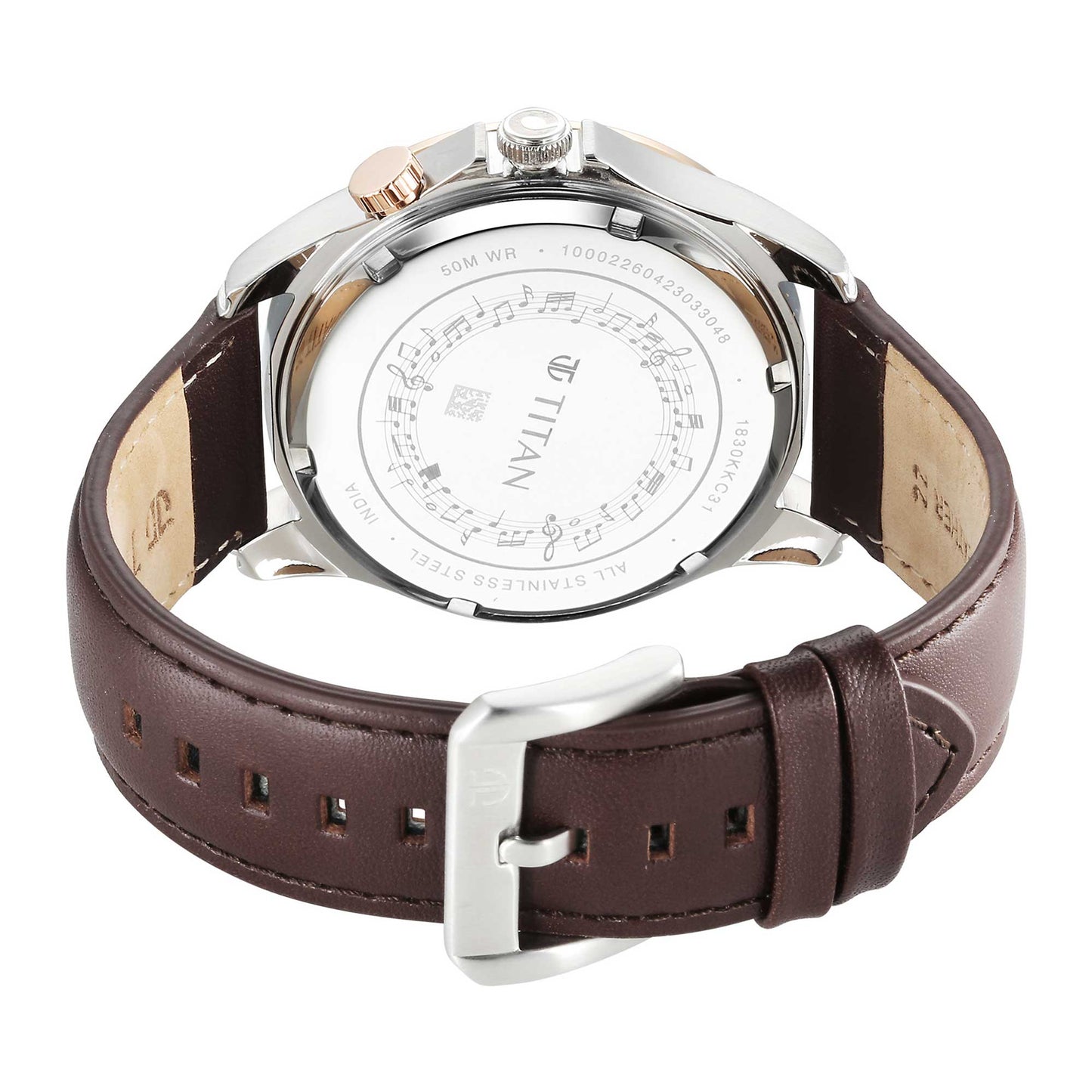 men's leather strap watches