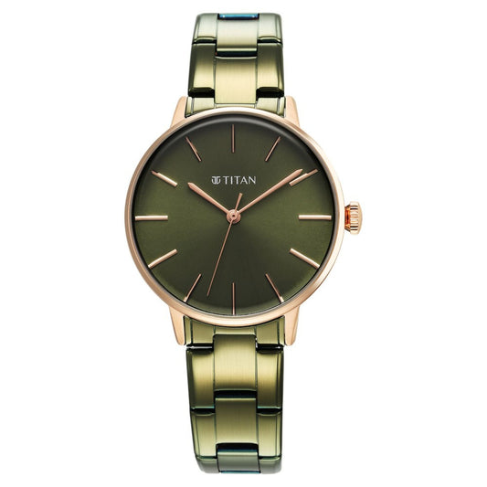 green dial watch for women