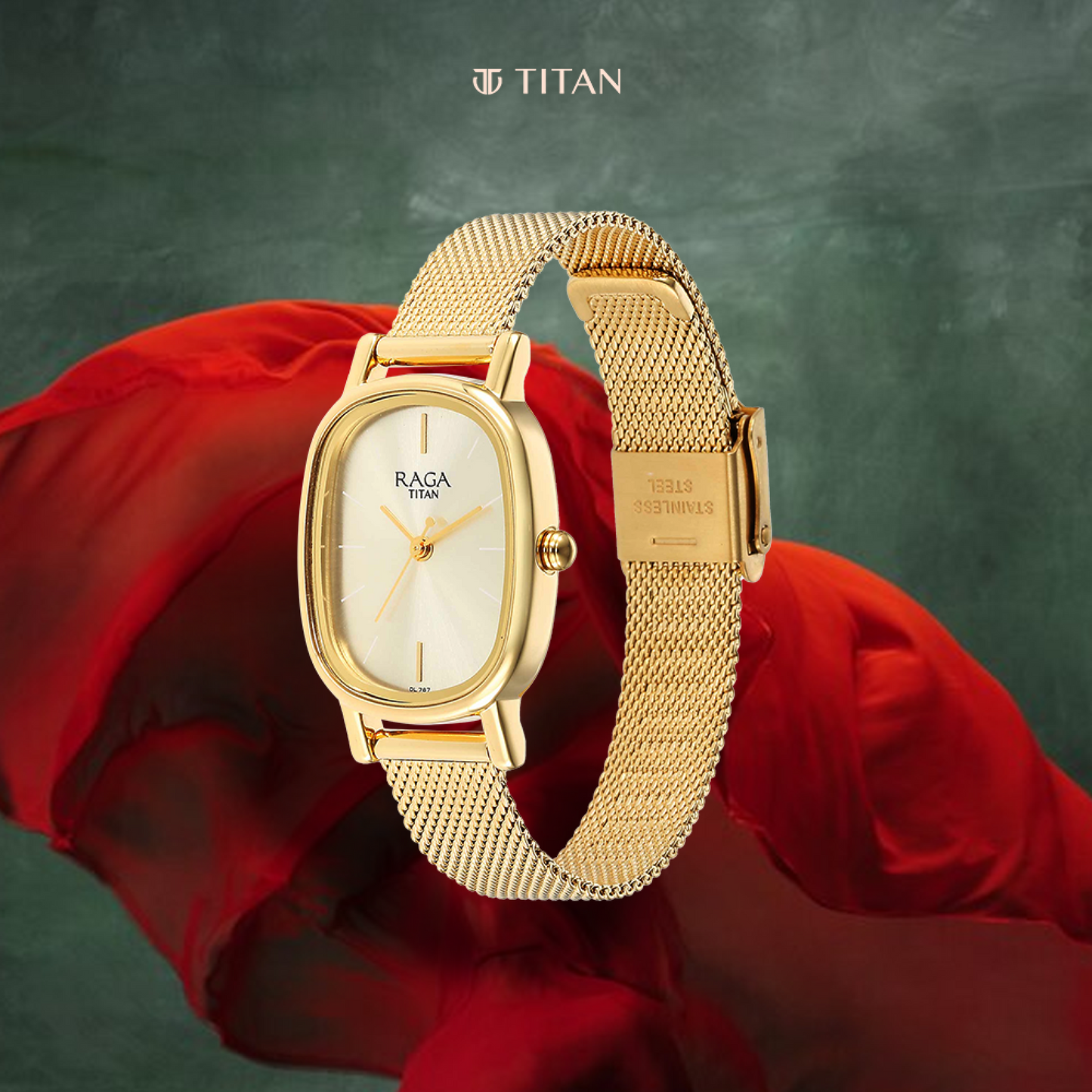 gold women's wrist watch