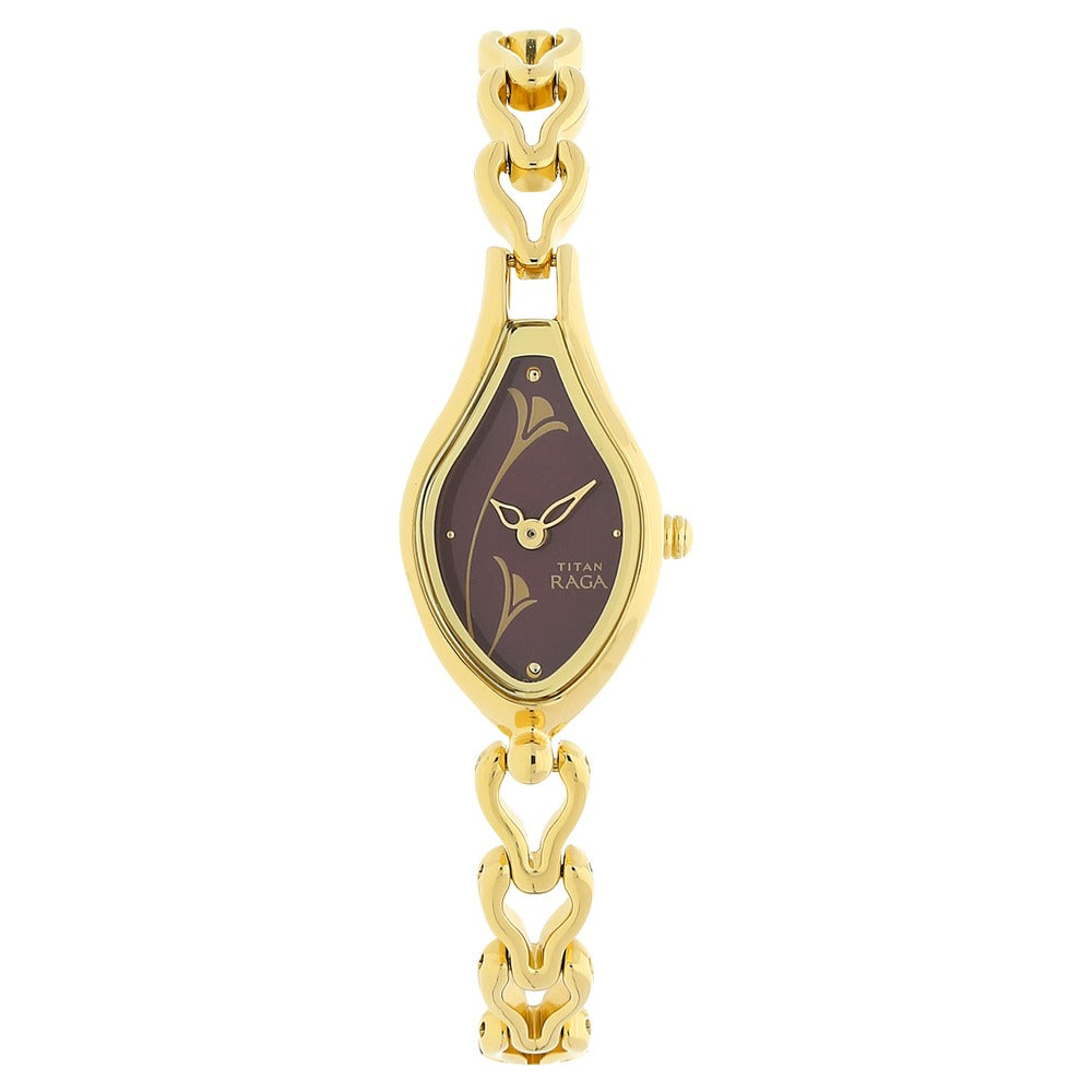 gold women's wrist watch
