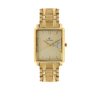 square gold watch men's
