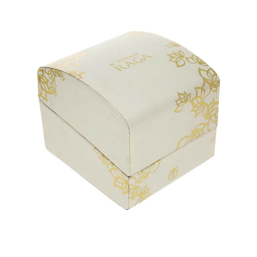 Gold watch box 