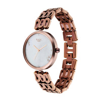 Titan Raga Chic Mother Of Pearl Dial Analog Metal Strap Watch for Women