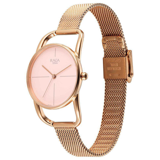 women's pink watches
