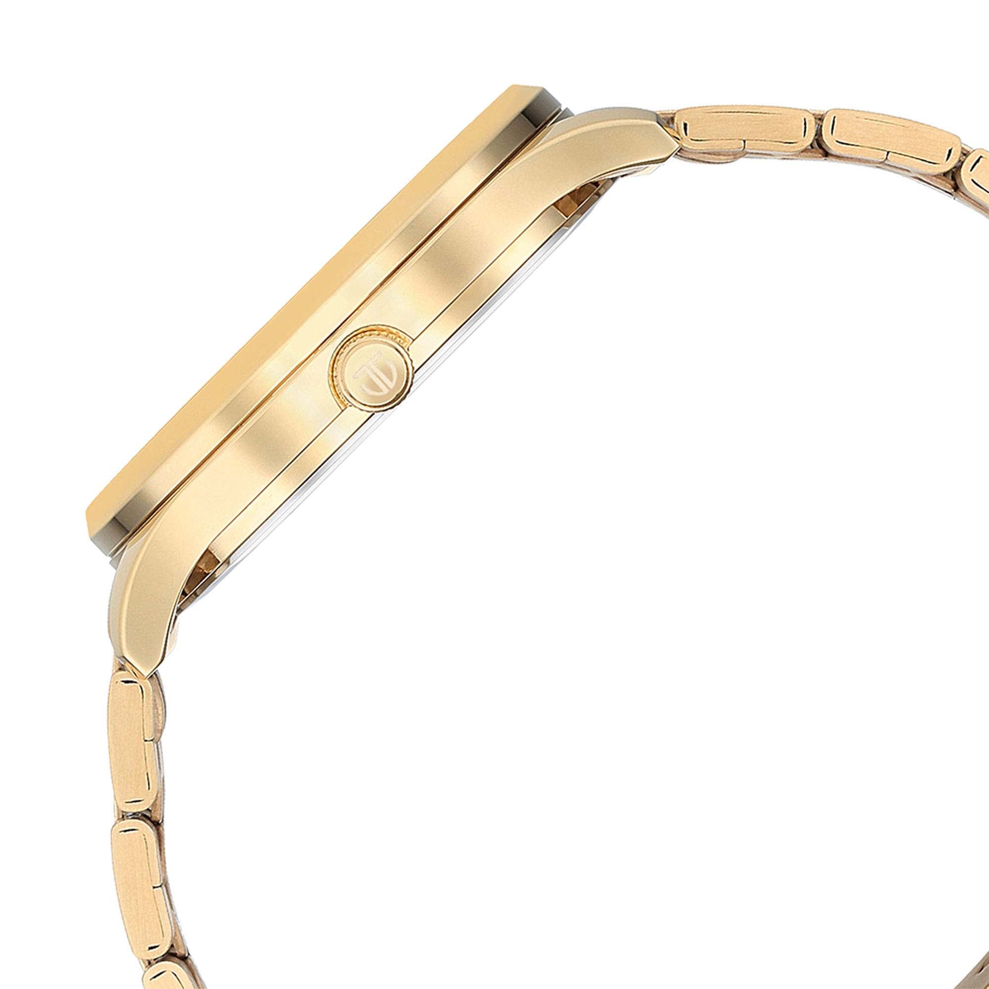 gold color watch men
