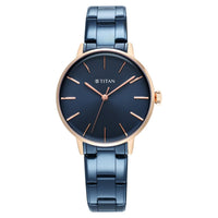women's blue watch
