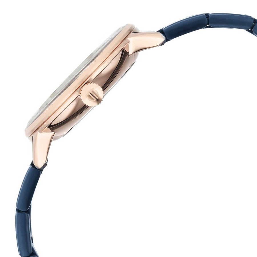 women's blue watch
