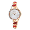Titan Raga New You Quartz Analog Mother Of Pearl Dial Metal Strap Watch for Women