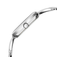 women's silver toned wristwatch
